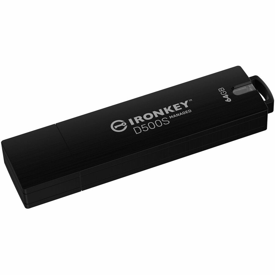 IronKey D500SM 64GB USB 3.2 (Gen 1) Type A Flash Drive - 64 GB - USB 3.2 (Gen 1) Type A -