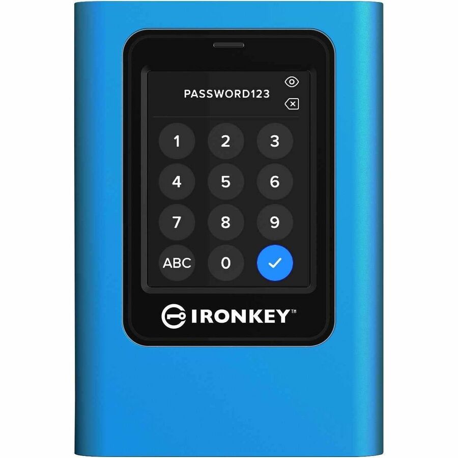 IronKey Vault Privacy 80 7.50 TB Portable Solid State Drive - External - TAA Compliant IKVP80ES/7680G