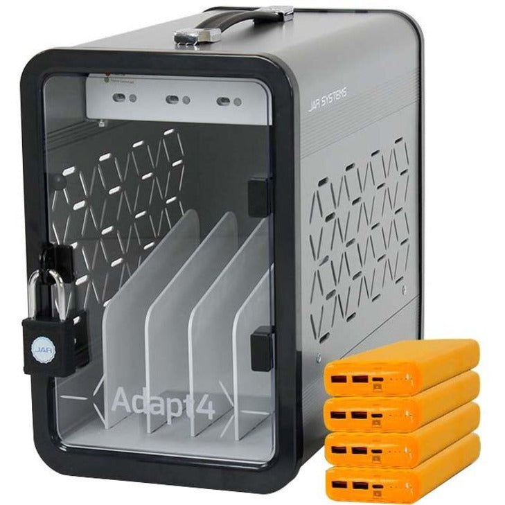 JAR Systems Adapt4 USB-C Charging Station with Active Charge Upgrade - 20,000 mAh Power