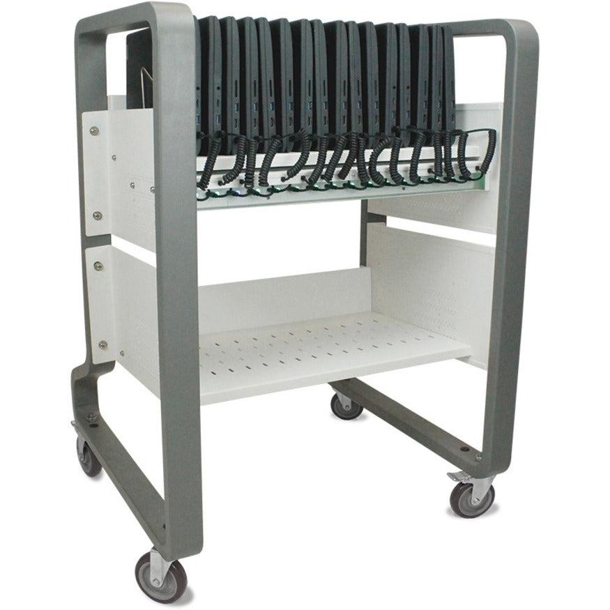 JAR Systems Elevate Air USB-C Open Charging Cart 16