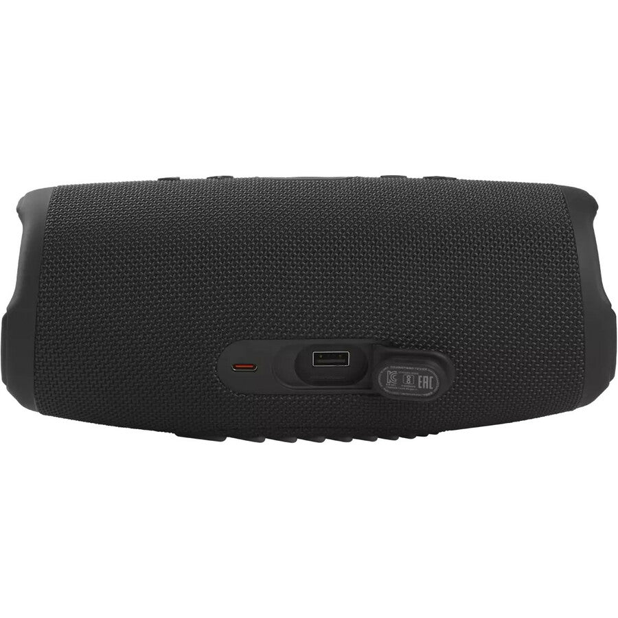 JBL Charge 5 Portable Bluetooth Speaker System - 40 W RMS - Black - 60 Hz to 20 kHz -