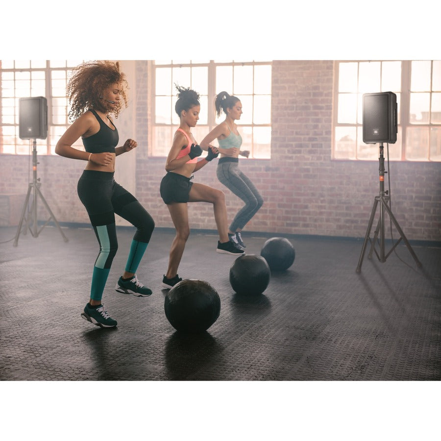 JBL IRX108BT Portable Bluetooth Speaker System - 200 W RMS - Black IRX108BT-NA