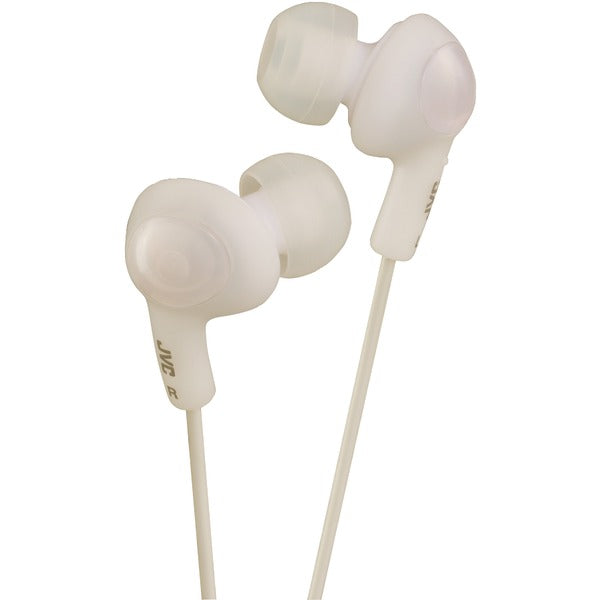 JVC HAFX5W HA-FX5 Gumy Plus Inner-Ear Earbuds (White)