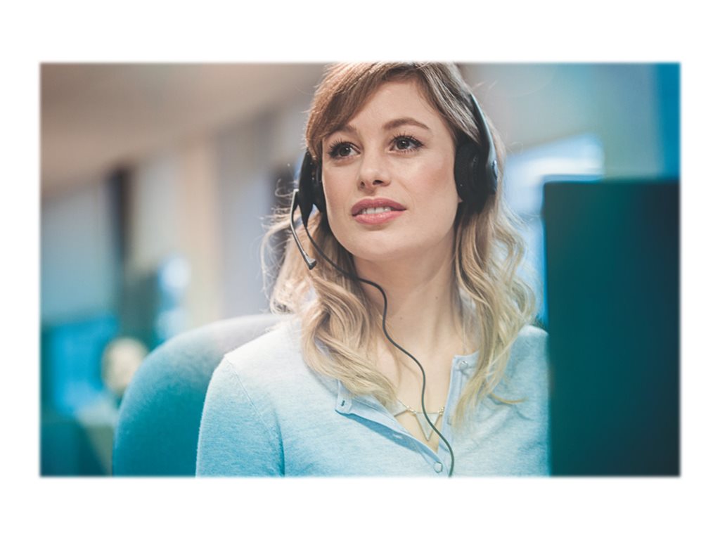 Jabra BIZ 1500 Duo - Headset - on-ear - wired - Quick Disconnect 1519-0157