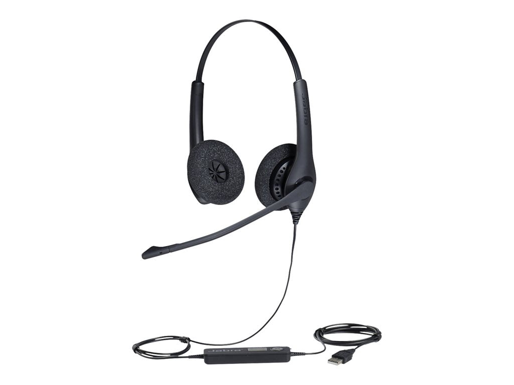 Jabra BIZ 1500 Duo - Headset - on-ear - wired - USB GSA1559-0159