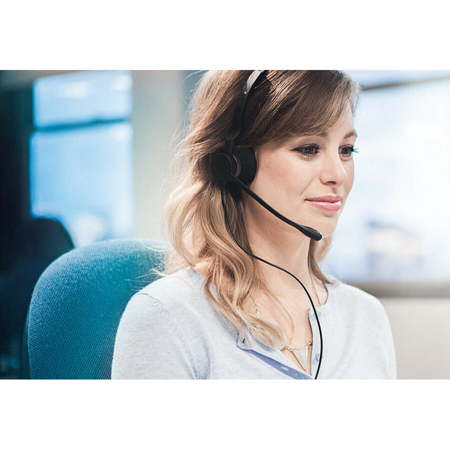 Jabra BIZ 2300 Headset - Stereo - USB Type A - Wired - Over-the-head - Binaural - Supra-au