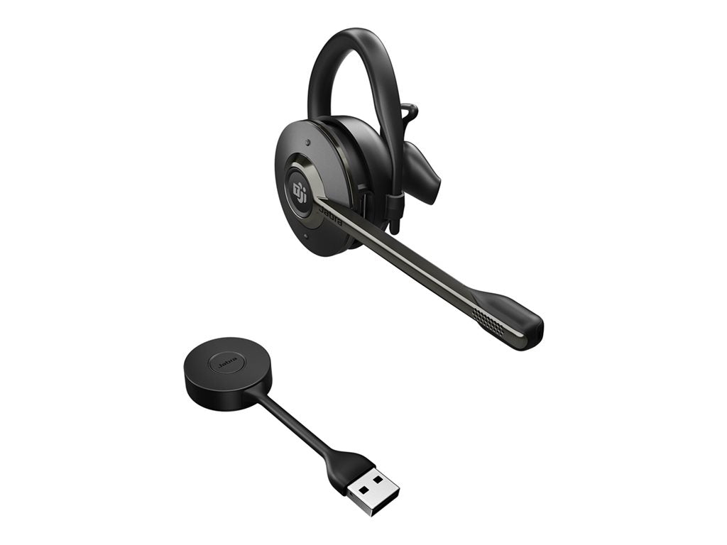 Jabra Engage 55 Convertible - Headset - in-ear - convertible - DECT - wireless - Certified for Microsoft Teams