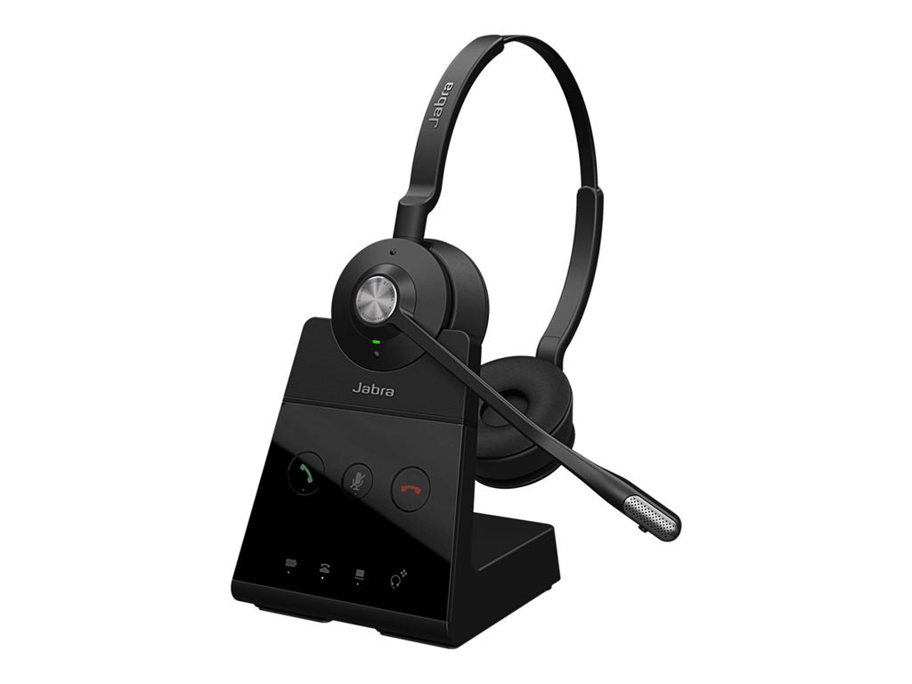 Jabra Engage 65 SE Stereo - Headset - on-ear - DECT - wireless - Zoom Certified, UC certified, Google Meet Certified, Amazon 9659-553-125