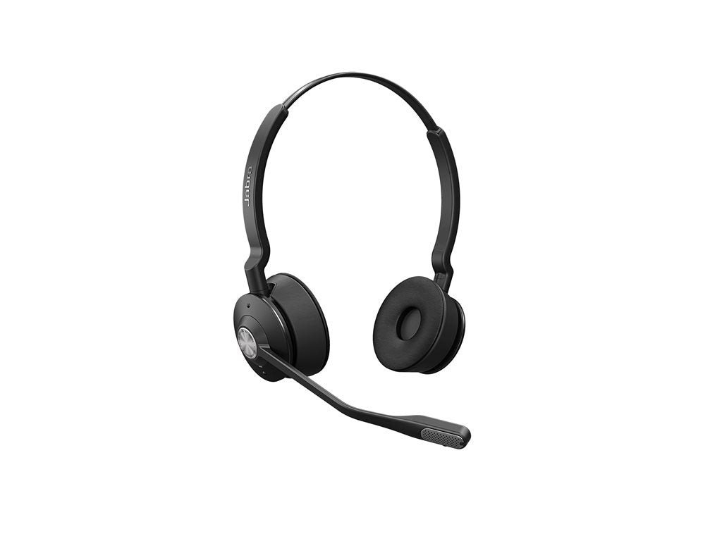 Jabra Engage 65 SE Stereo (Low Power) - Headset - on-ear - DECT - wireless - Zoom Certified, UC certified, Google Meet Certified, 9659-553-125-1