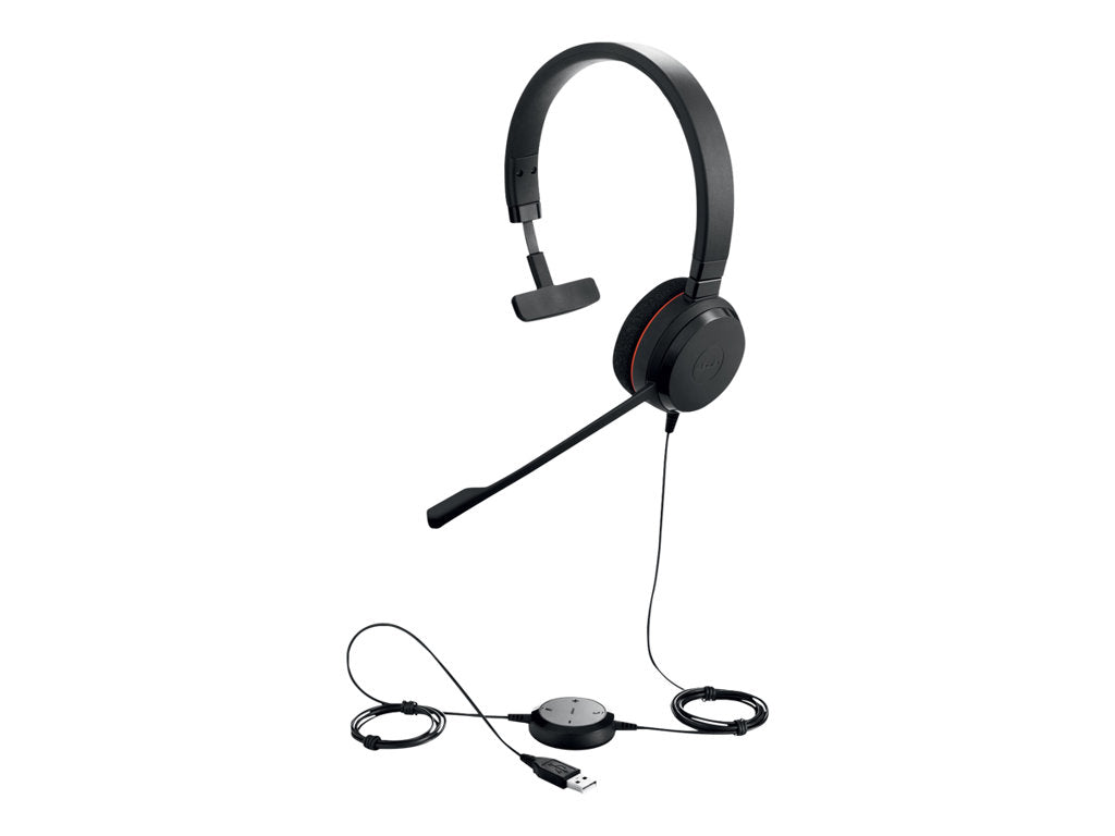 Jabra Evolve 20 MS mono - Special Edition - headset - on-ear - wired - USB GSA4993-823-309