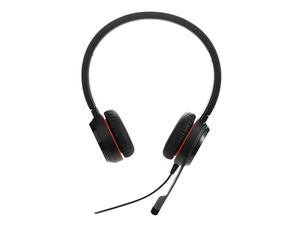 Jabra Evolve 30 II MS stereo - Headset - on-ear - wired - USB, 3.5 mm jack - Certified for Skype for Business GSA5399-823-309
