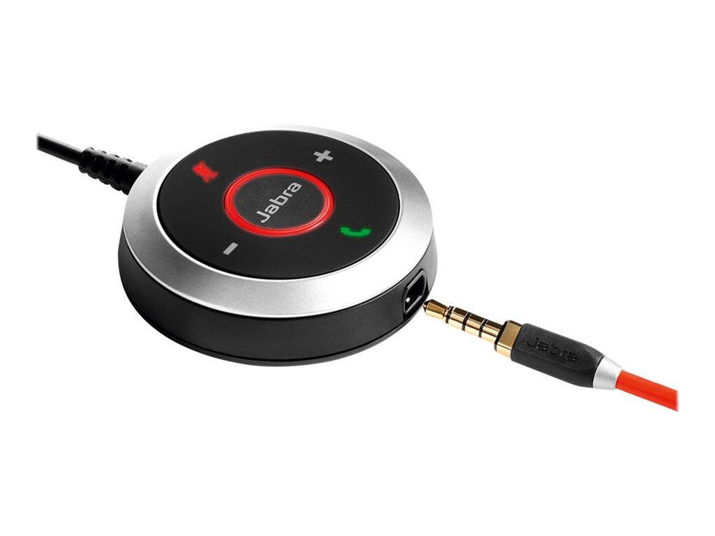 Jabra Evolve 40 UC stereo - Headset - on-ear - wired - 3.5 mm jack