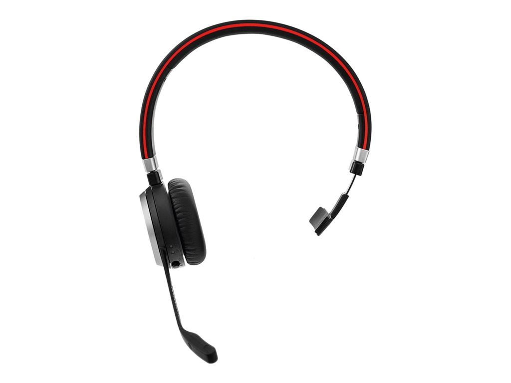 Jabra Evolve 65 SE UC Mono - Headset - on-ear - Bluetooth - wireless - USB - for Jabra Evolve; LINK 380a MS 6593-839-409