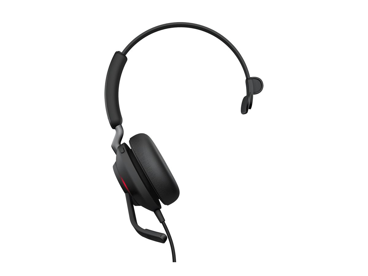 Jabra Evolve2 40 SE UC Mono - Headset - on-ear - wired - USB-C - noise isolating - Optimized for UC 24189-889-899