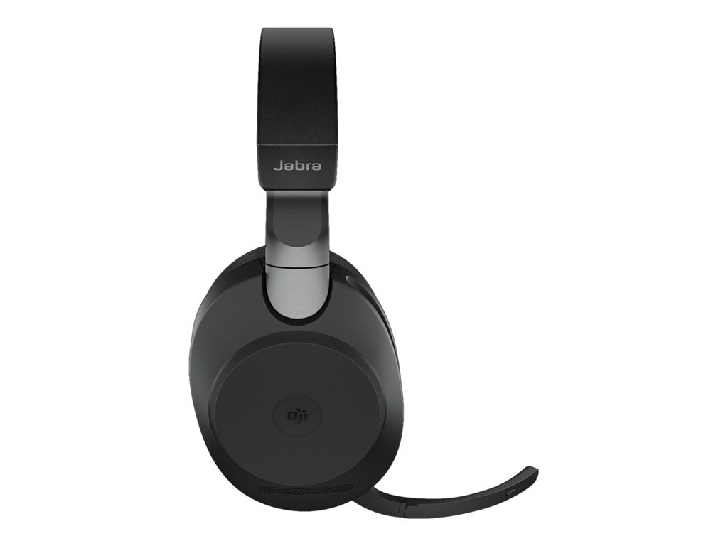 Jabra Evolve2 85 MS Stereo - Headset - full size - Bluetooth - wireless, wired - active noise canceling - 3.5 mm jack - noise 28599-999-989