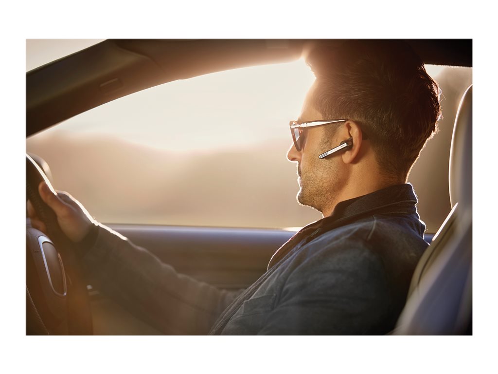 Jabra STEALTH UC - Headset - in-ear - over-the-ear mount - Bluetooth - wireless - NFC - active noise canceling 5578-230-109