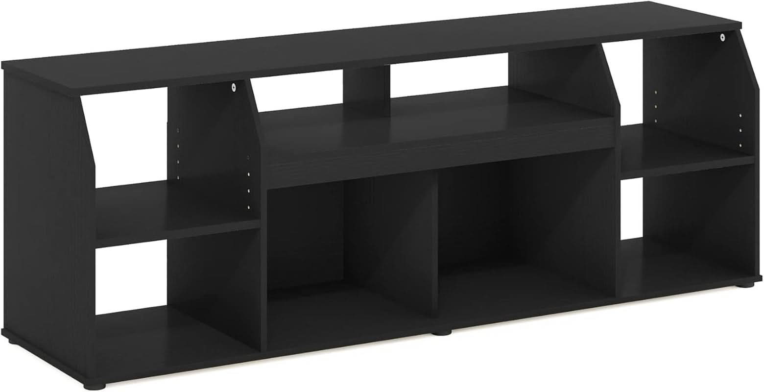 Jaya 65 Inch TV Stand With LED Lights And Ample Storage