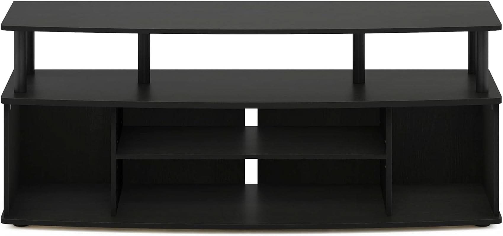 Jaya Large Entertainment Center For 55 Inch TV Blackwood