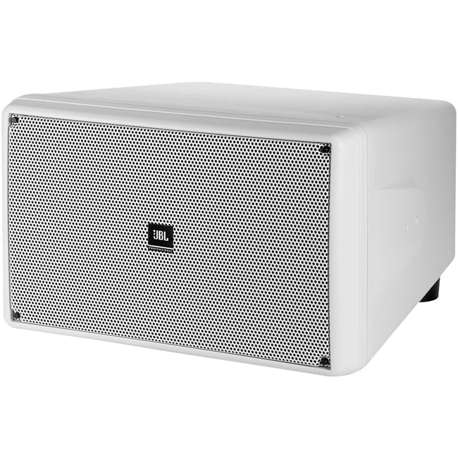 JBL Professional CONTROL SB2210 Outdoor Ceiling Mountable, Floor Standing, Wall Mountable Woofer - 500 W RMS - White CONTROL SB2210 -WH