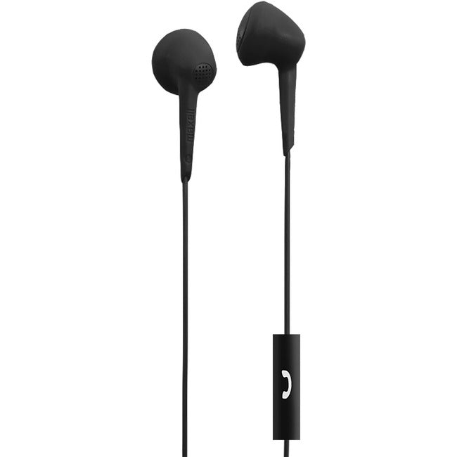 Jelleez Soft Ear Buds Black With Mic Jel