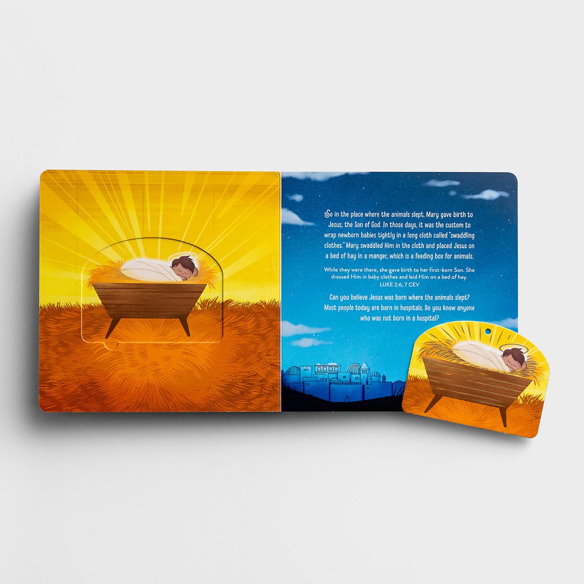 Jesus is Born - Advent Ornament Book