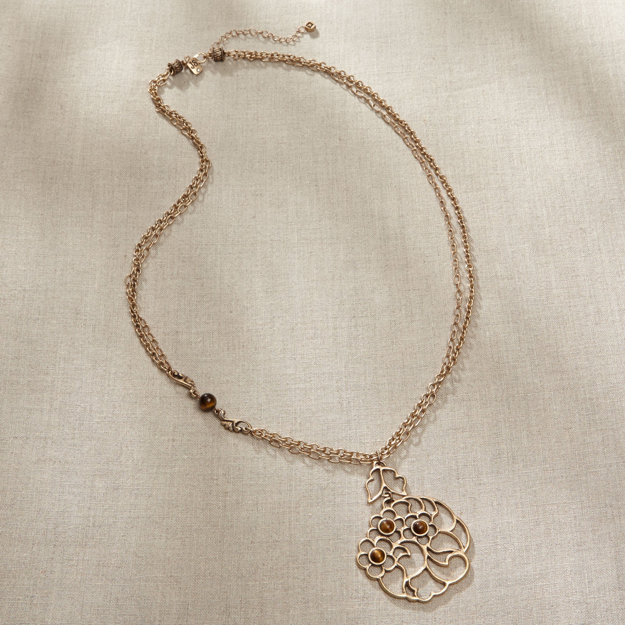 Jim Shore - Flowers - Swirls Necklace