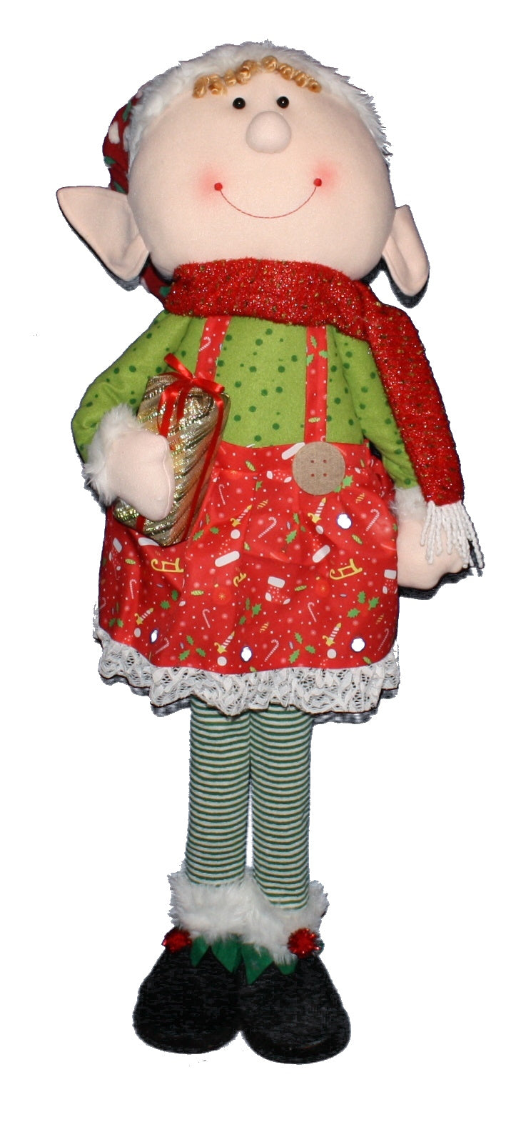 Jumbo Plush Standing Elf -