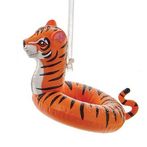 Jungle Animal In Float Ornament - Tiger
