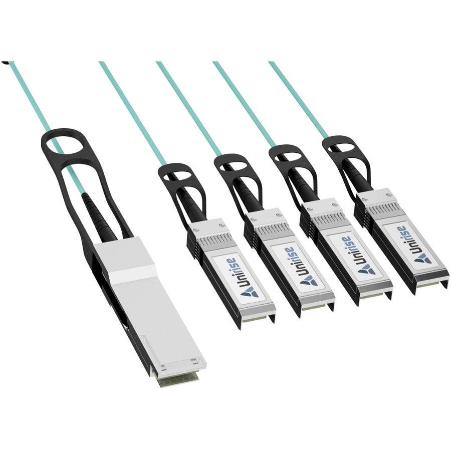 Juniper 40G QSFP+ to 4 SFP+ Active Optical Cable (AOC) Breakout Copper Cable JNP-QSFP-AOCBO-1M-U