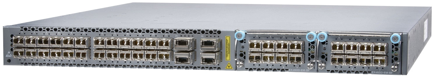 Juniper EX4600-40F-AFO Enterprise Switch 24 SFP+/SFP, 4 QSFP+ Ports