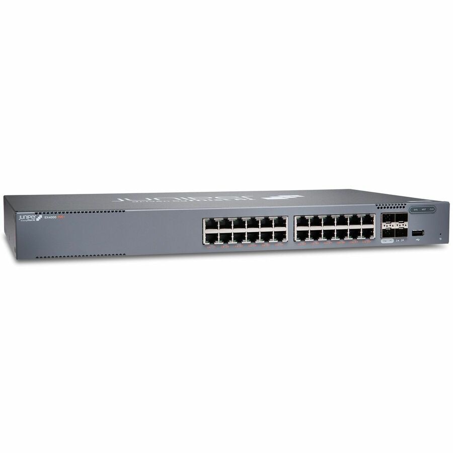 Juniper Networks EX4000-24P 24-Port PoE+ Switch with 4x 10G Uplinks for Enterprise