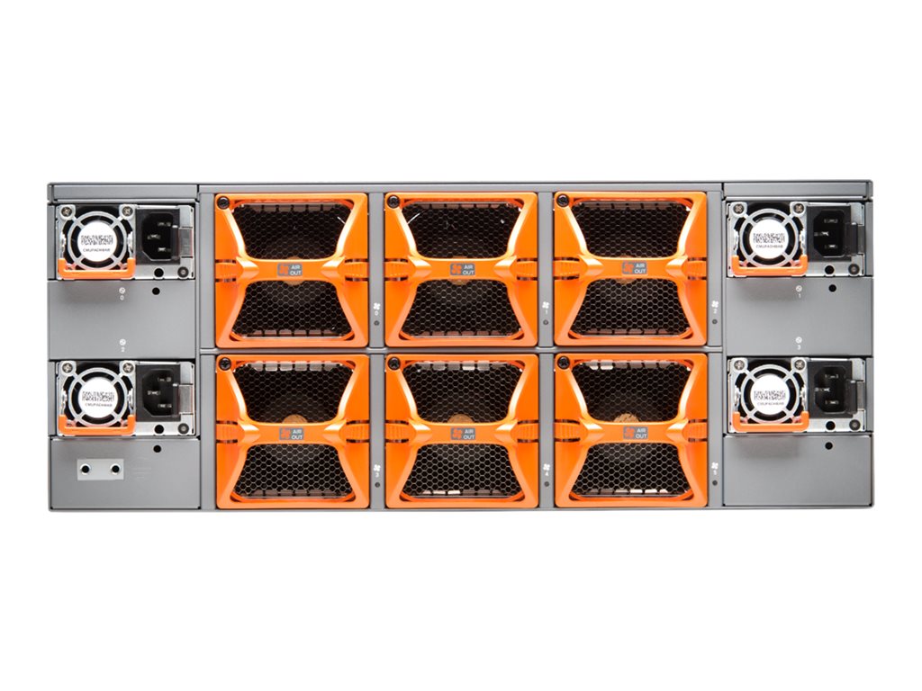 Juniper Networks QFX Series QFX5220-128C - Switch - L3 - managed - 128 x 100 Gigabit QSFP28 / 40 Gigabit QSFP28 - front
