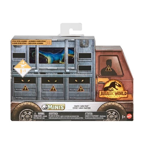 Jurassic World Dominion Chaotic Cargo Pack with 5 Mini Figures for Kids