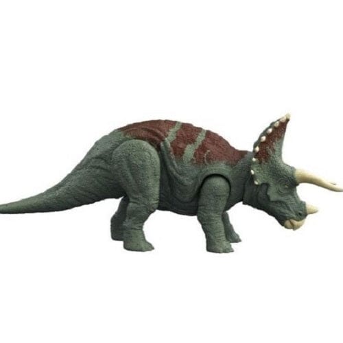 Jurassic World Dominion Roar Strikers Rajasaurus Figure with Roar & Chomp for Kids