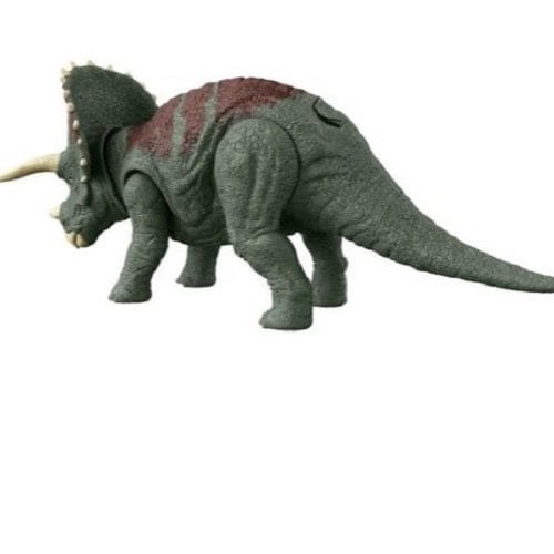 Jurassic World Dominion Roar Strikers Rajasaurus Figure with Roar & Chomp for Kids