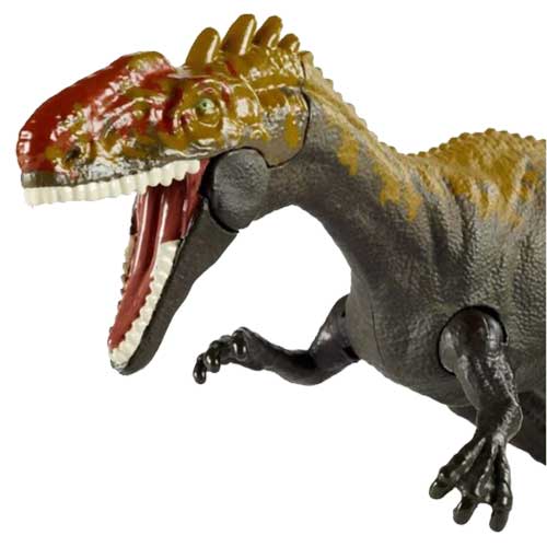 Jurassic World Savage Strike Monolophosaurus Action Figure for Kids 4+
