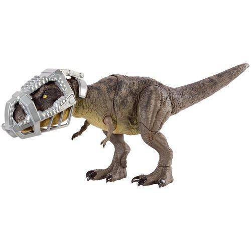 Jurassic World Stomp 'n Escape T-Rex Toy with Roar for Kids 4+