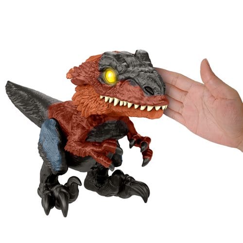 Jurassic World Ultimate Pyroraptor Toy with Interactive Features for Kids