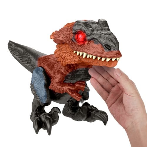 Jurassic World Ultimate Pyroraptor Toy with Interactive Features for Kids