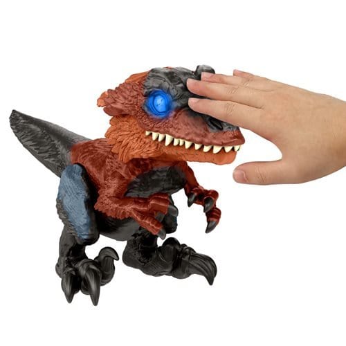 Jurassic World Ultimate Pyroraptor Toy with Interactive Features for Kids