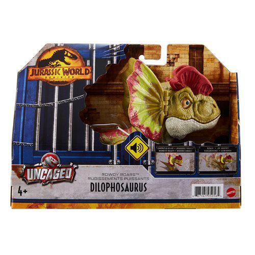 Jurassic World Uncaged Rowdy Roars Atrociraptor Toy for Kids 4+