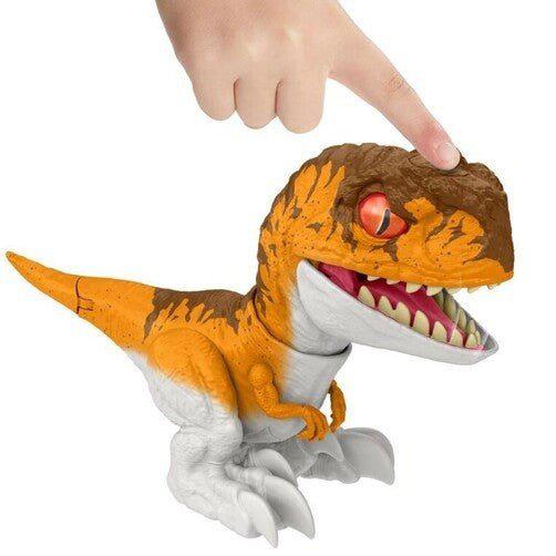 Jurassic World Uncaged Rowdy Roars Atrociraptor Toy for Kids 4+
