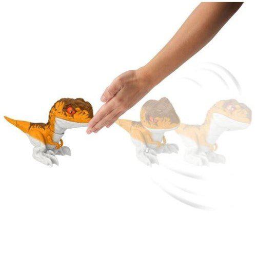 Jurassic World Uncaged Rowdy Roars Atrociraptor Toy for Kids 4+
