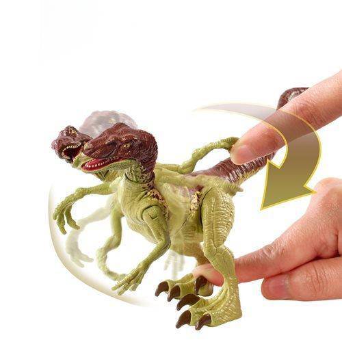 Jurassic World Velociraptor Action Figure with Body Slashing Strike for Kids