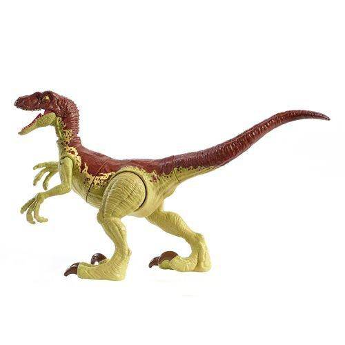 Jurassic World Velociraptor Action Figure with Body Slashing Strike for Kids