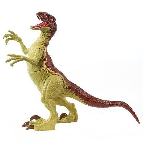 Jurassic World Velociraptor Action Figure with Body Slashing Strike for Kids
