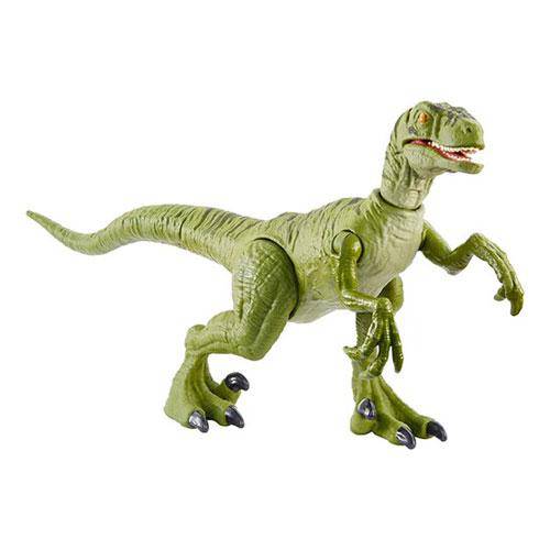 Jurassic World Velociraptor Charlie Action Figure with Savage Strike Moves for Kids