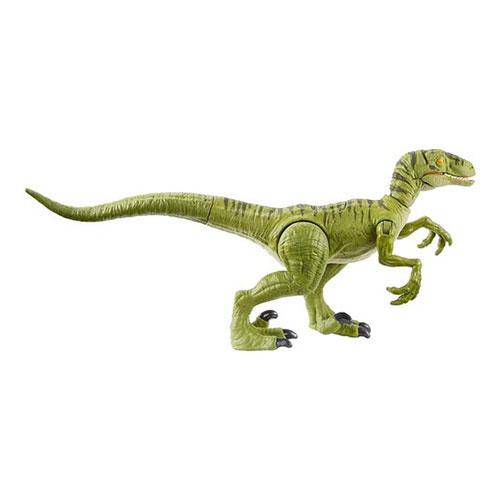 Jurassic World Velociraptor Charlie Action Figure with Savage Strike Moves for Kids