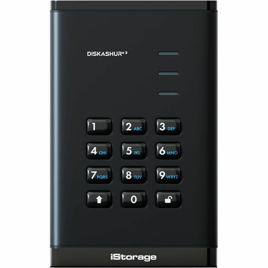 KANGURU diskAshur3 HDD AES 256-bit Encryption FIPS 140-3 Secure Drive