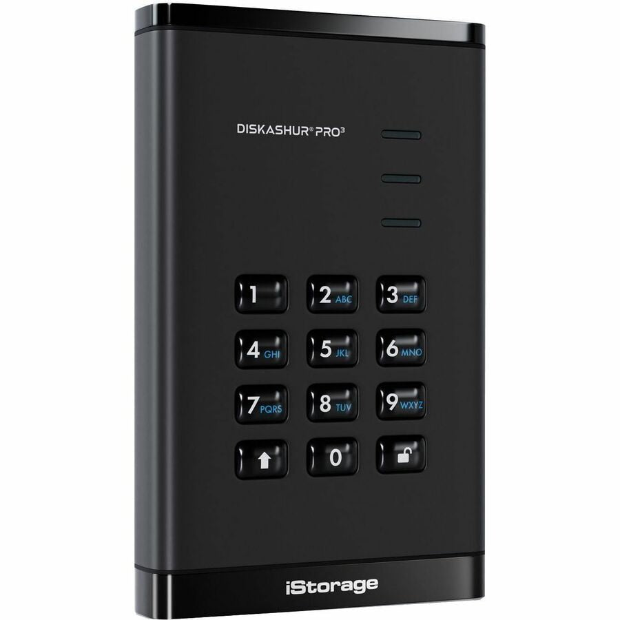 KANGURU iStorage diskAshur PRO3 5TB HDD Secure PIN FIPS 140-3 Level 3